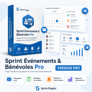 Sprint Evènements & bénévoles Pro