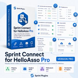 Sprint Connect for Helloasso Pro
