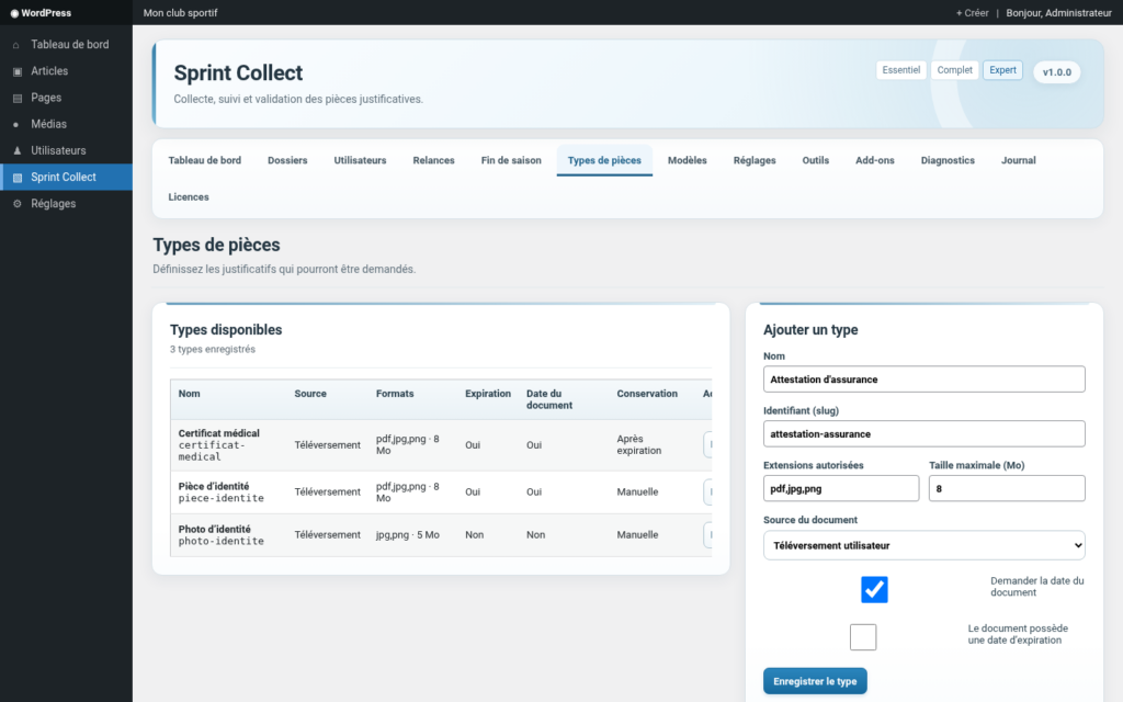 Illustration 2 — Documentation Sprint Collect Free + Pro 1.0.0