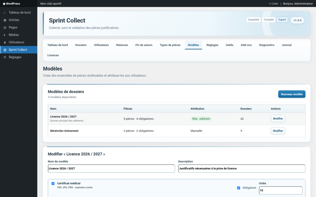 Illustration 3 — Documentation Sprint Collect Free + Pro 1.0.0