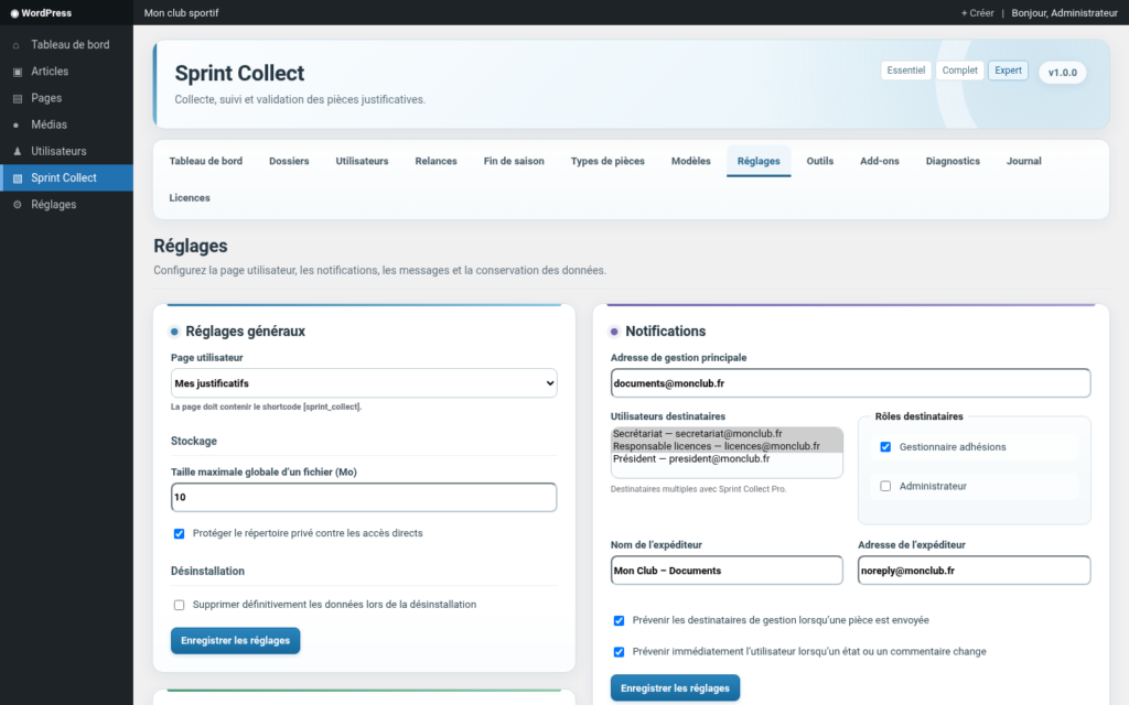 Illustration 10 — Documentation Sprint Collect Free + Pro 1.0.0