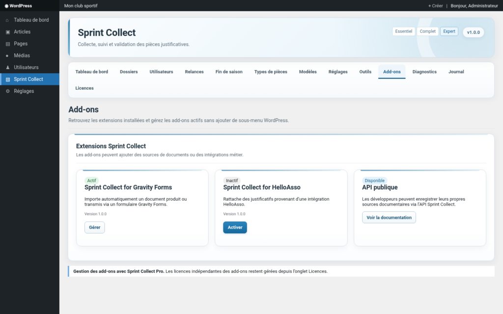 Illustration 12 — Documentation Sprint Collect Free + Pro 1.0.0
